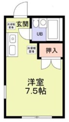 エステート辻堂の物件間取画像